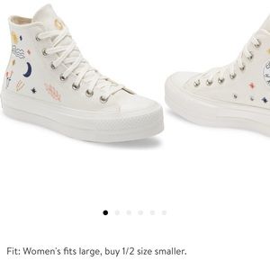 wander embroidered platform converse
